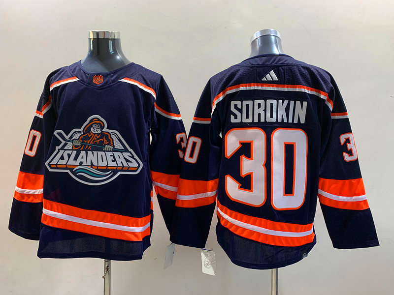 Men's New York Islanders Ilya Sorokin #30 Royal Jersey